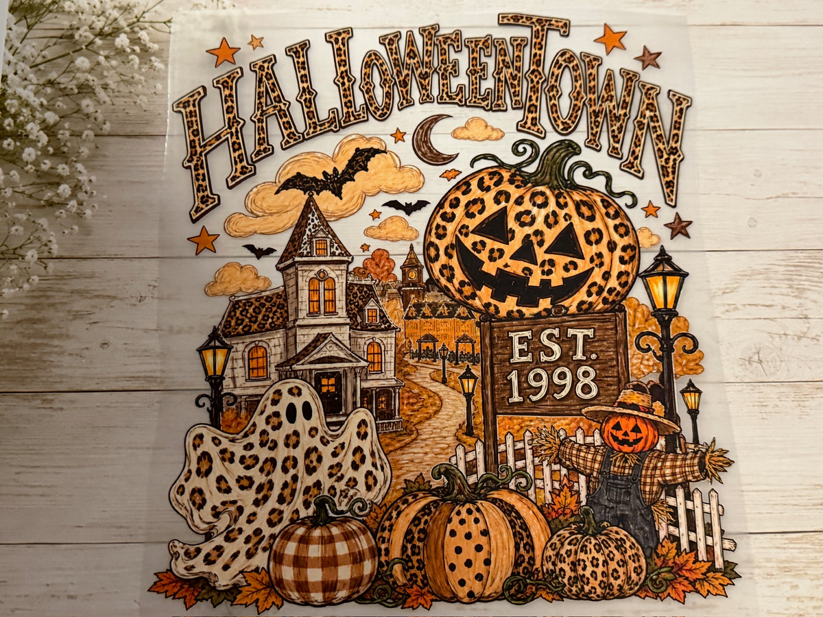 Halloweentown Leopard front/back