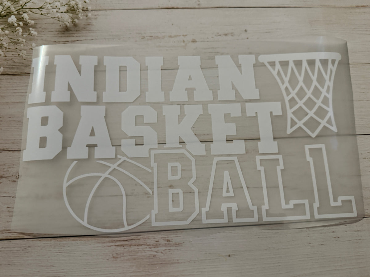 Indian Basketball White
