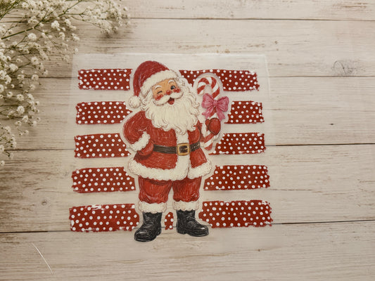 Youth Polka Dot Santa