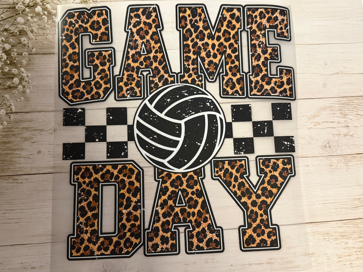 Game Day Volleyball Leoapard