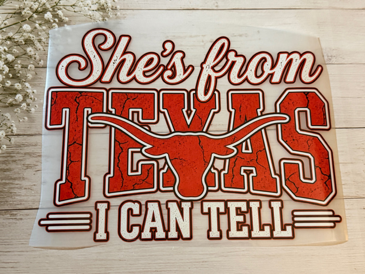 UT- She’s from Texas I can Tell