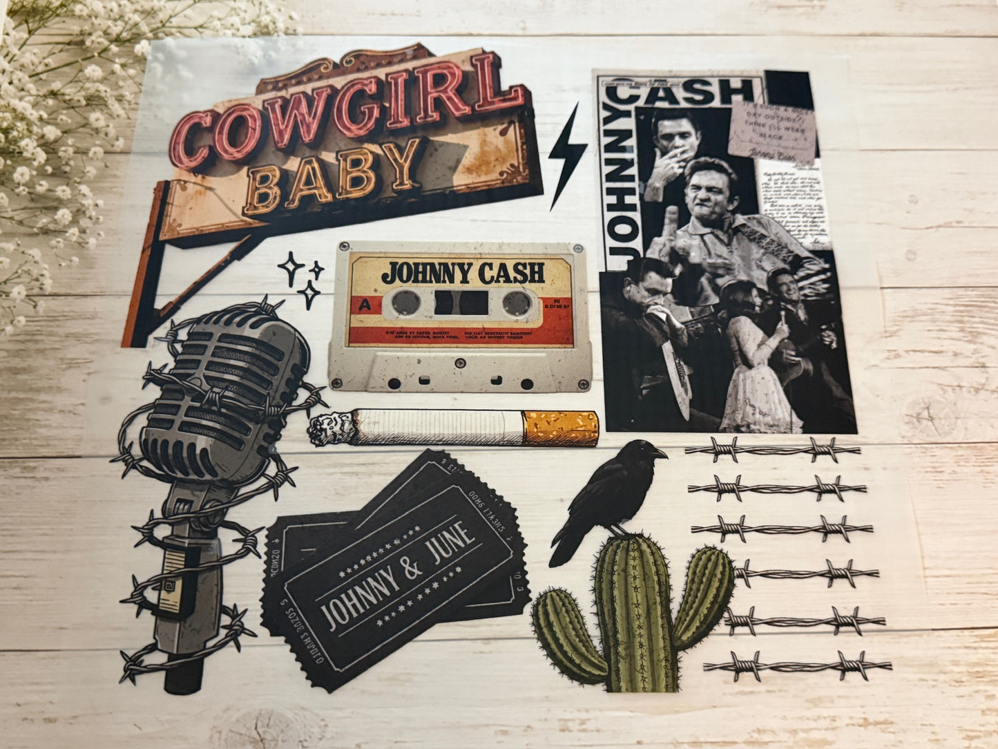 Retro Johnny Cash