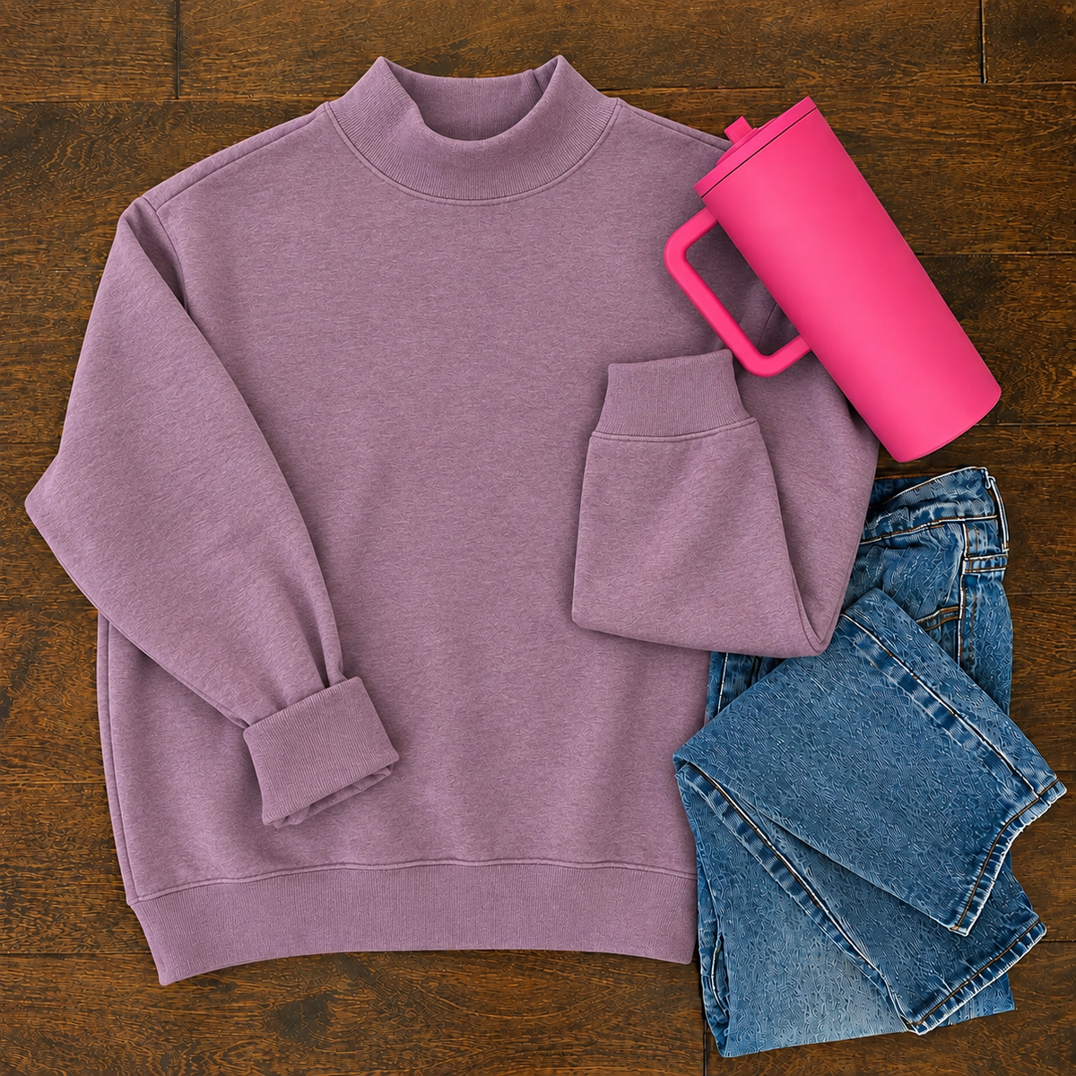 Damson (Plum) Mockneck