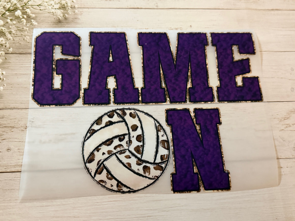 Purple Volleyball