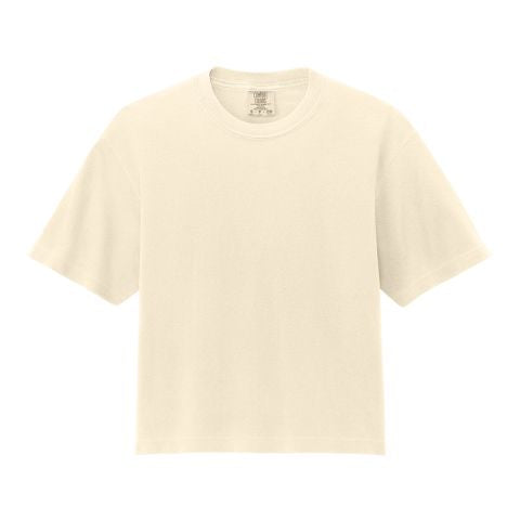 Ivory CC Mid Length Boxy Tee