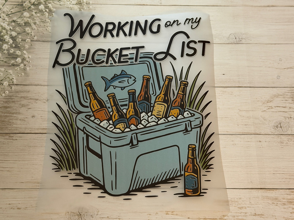 Working on my Bucket List