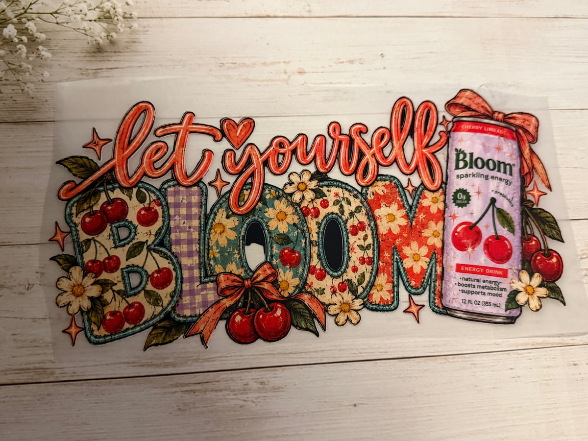 Let Yourself Bloom Energy Drink