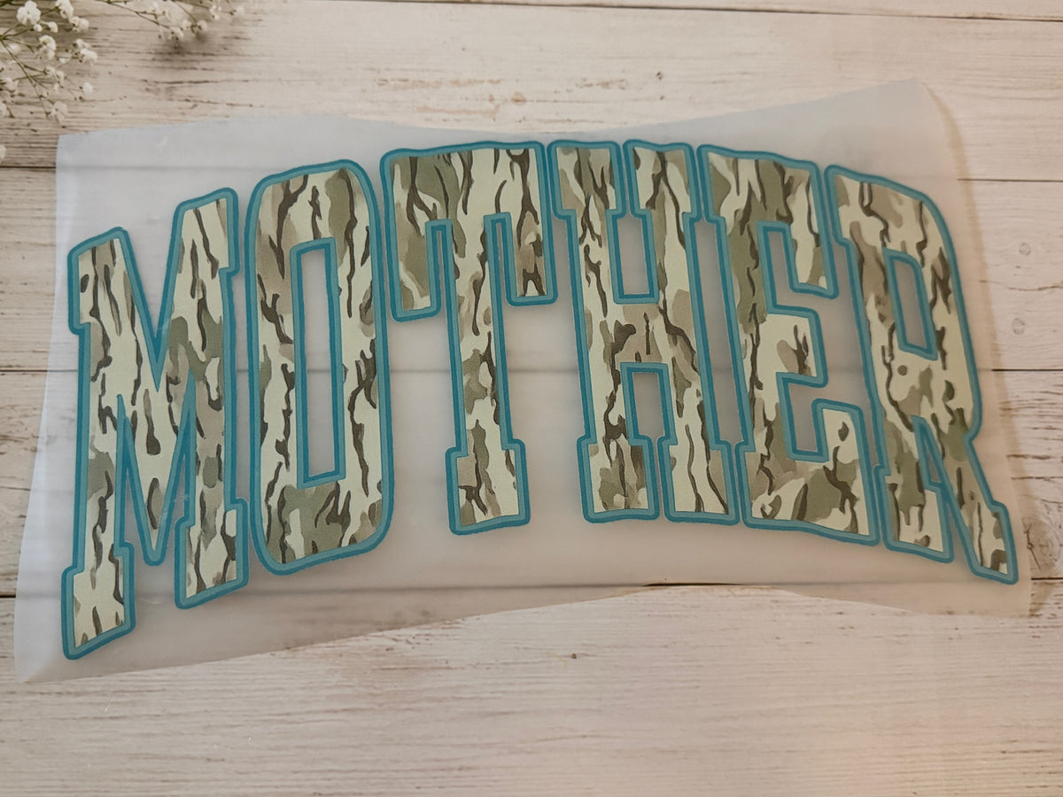 Mother Blue Camo