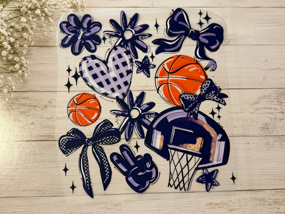 Basketball purple