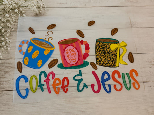 Coffee & Jesus Colorful
