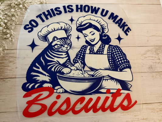 So this is how you make Biscuits