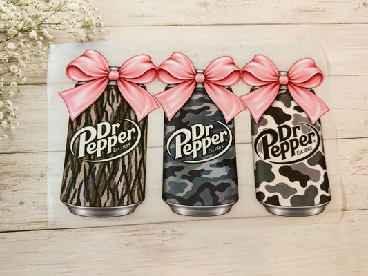 Dr Pepper Bows