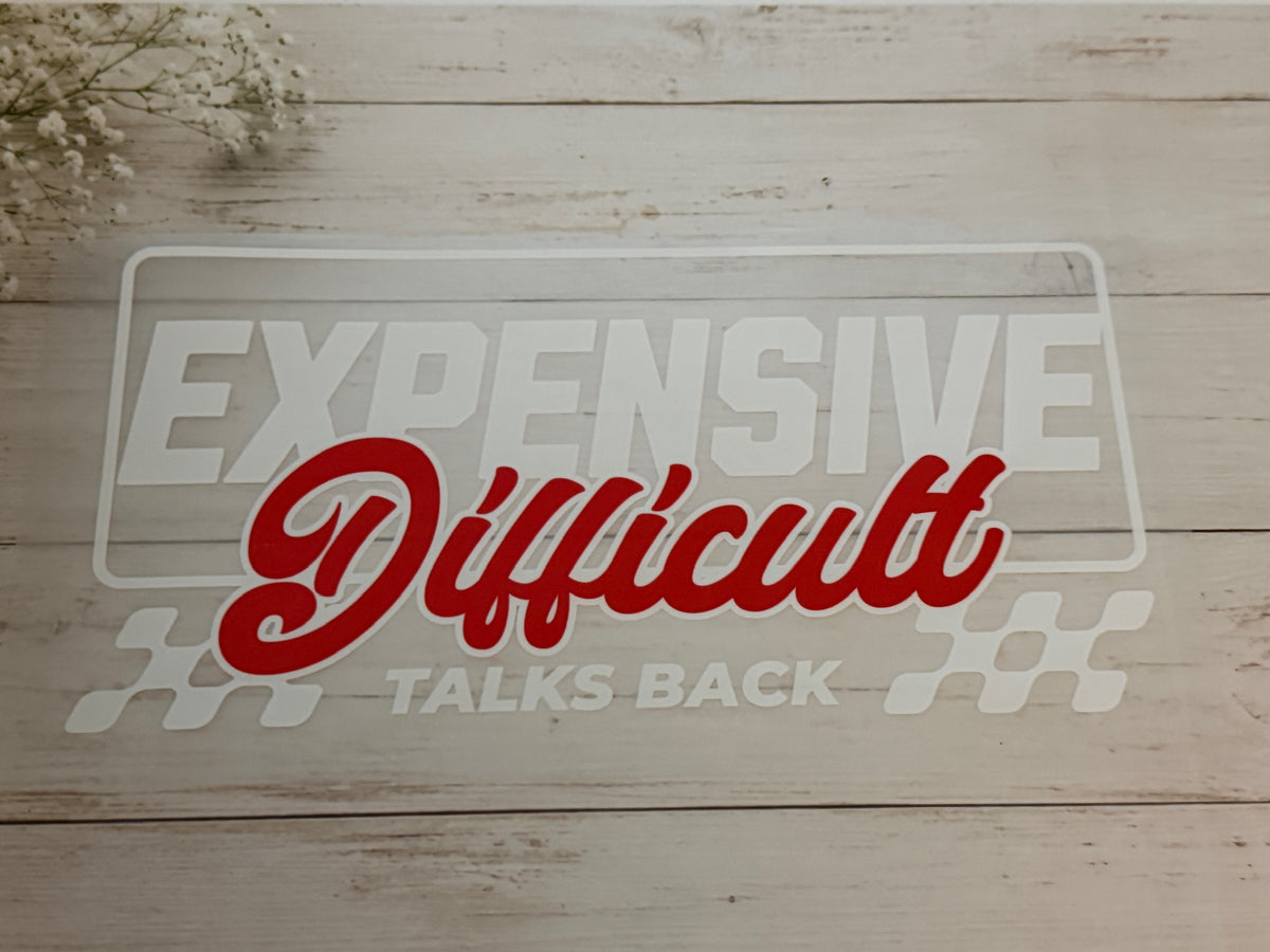 Expensive Difficult Talks Back