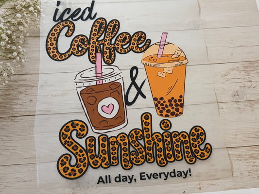 Iced Coffee & Sunshine
