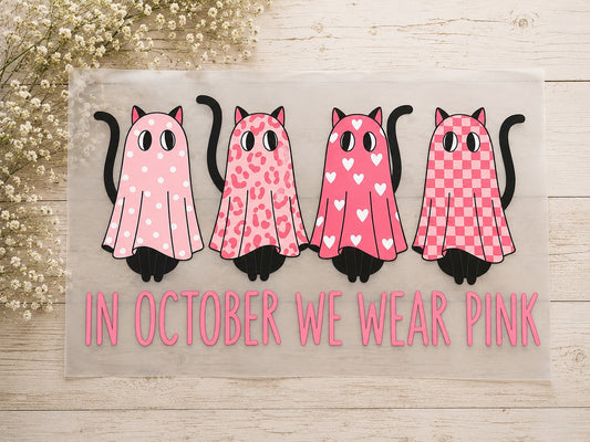 October Breast Cancer Ghost