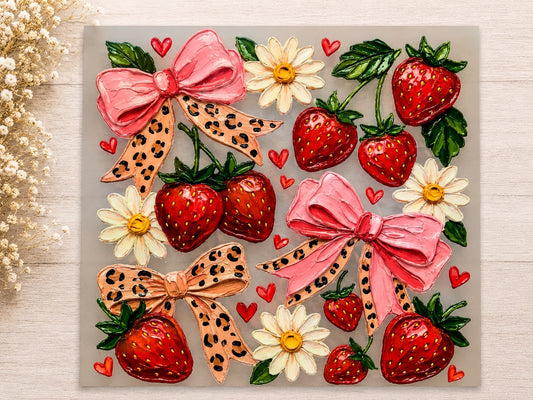 Strawberries & Bows