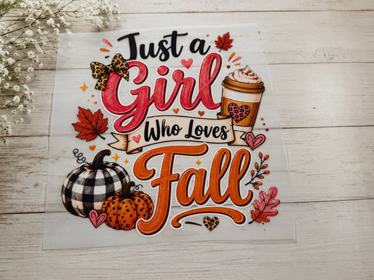 Youth Girl Who Loves Fall