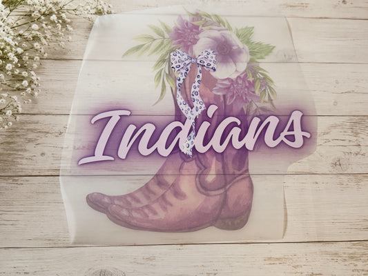 Indians Cowboy Boot