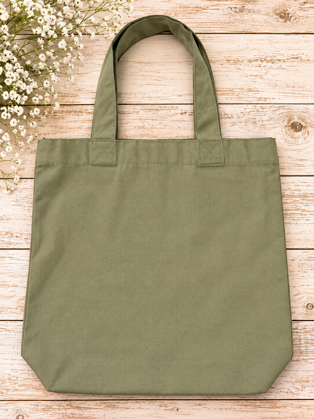Olive Tote Bag