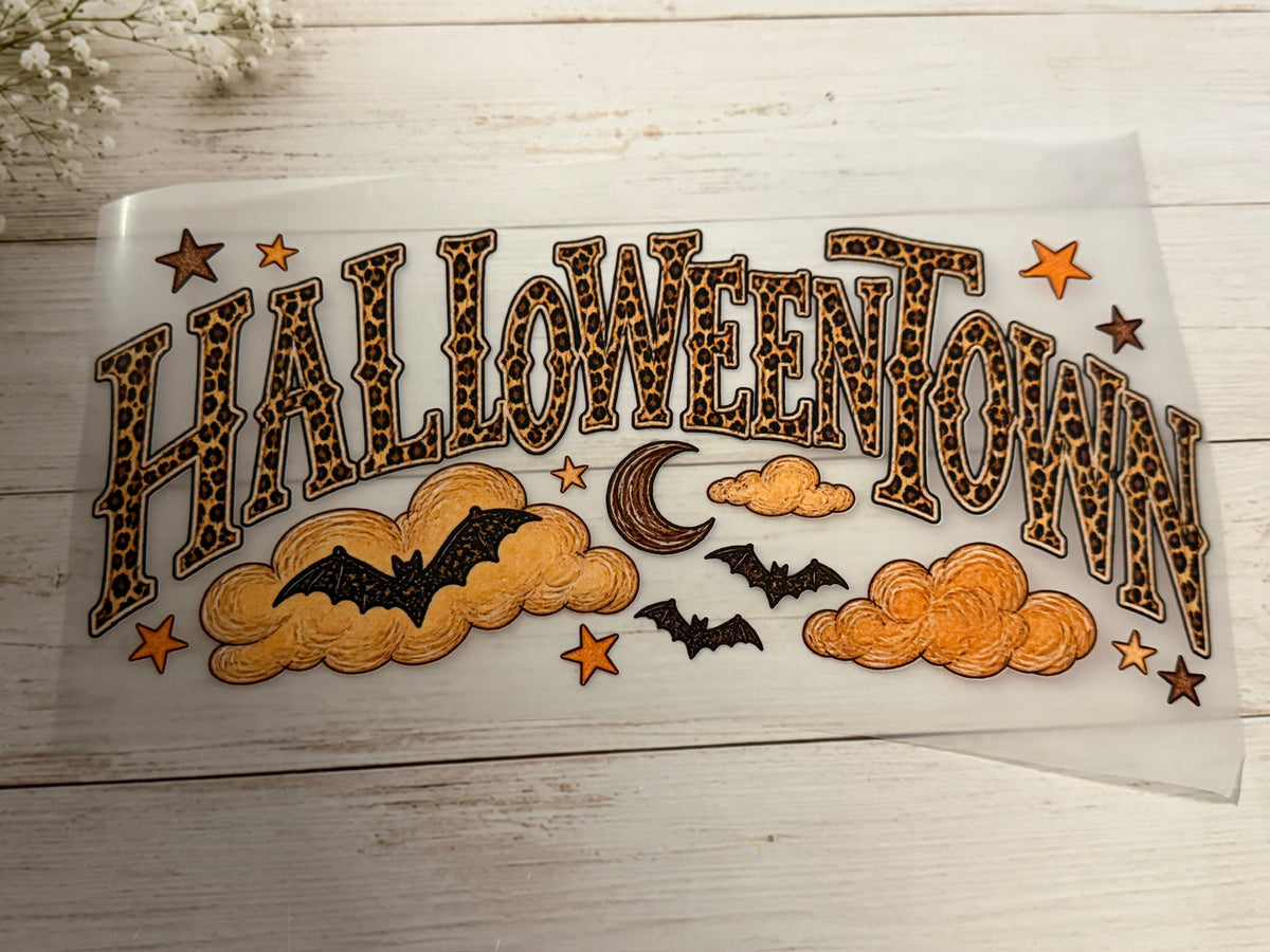 Halloweentown Leopard front/back