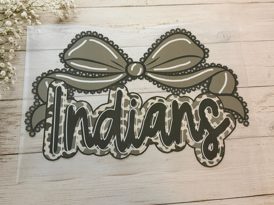 Camo Indians Bow