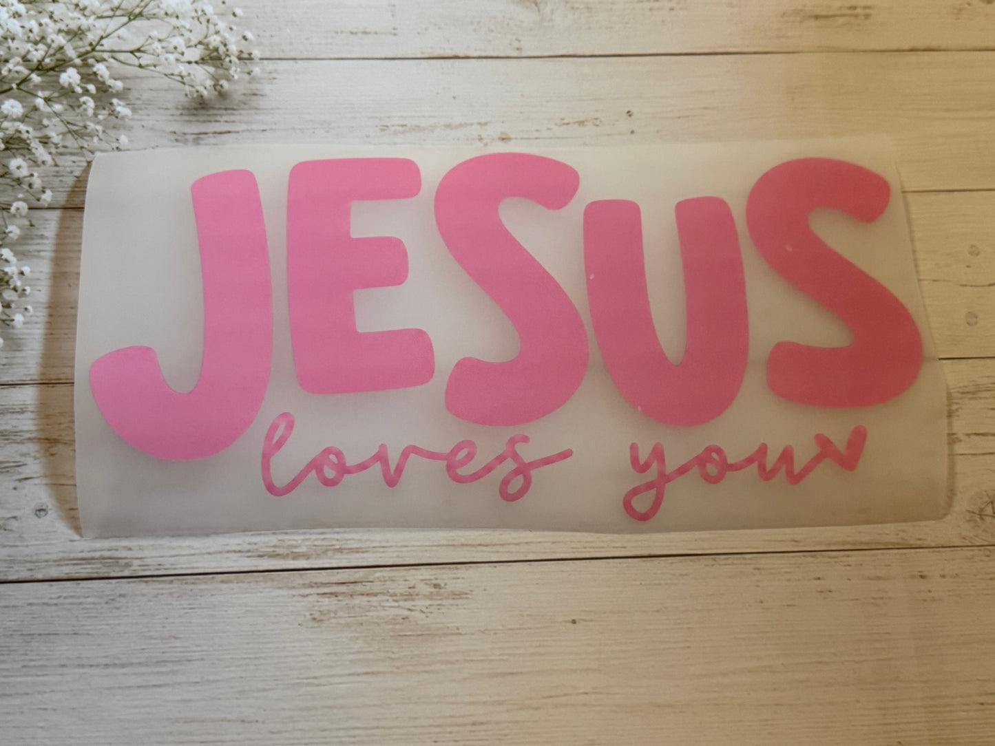 Jesus loves you