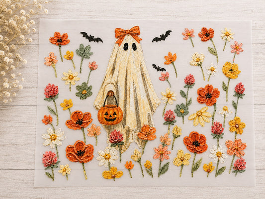 Floral Ghost Bow