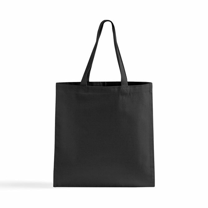 Black Canvas Tote Bag