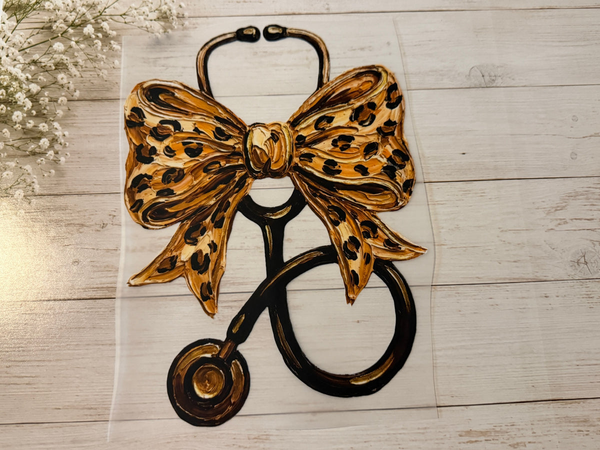 Leopard Stethascope