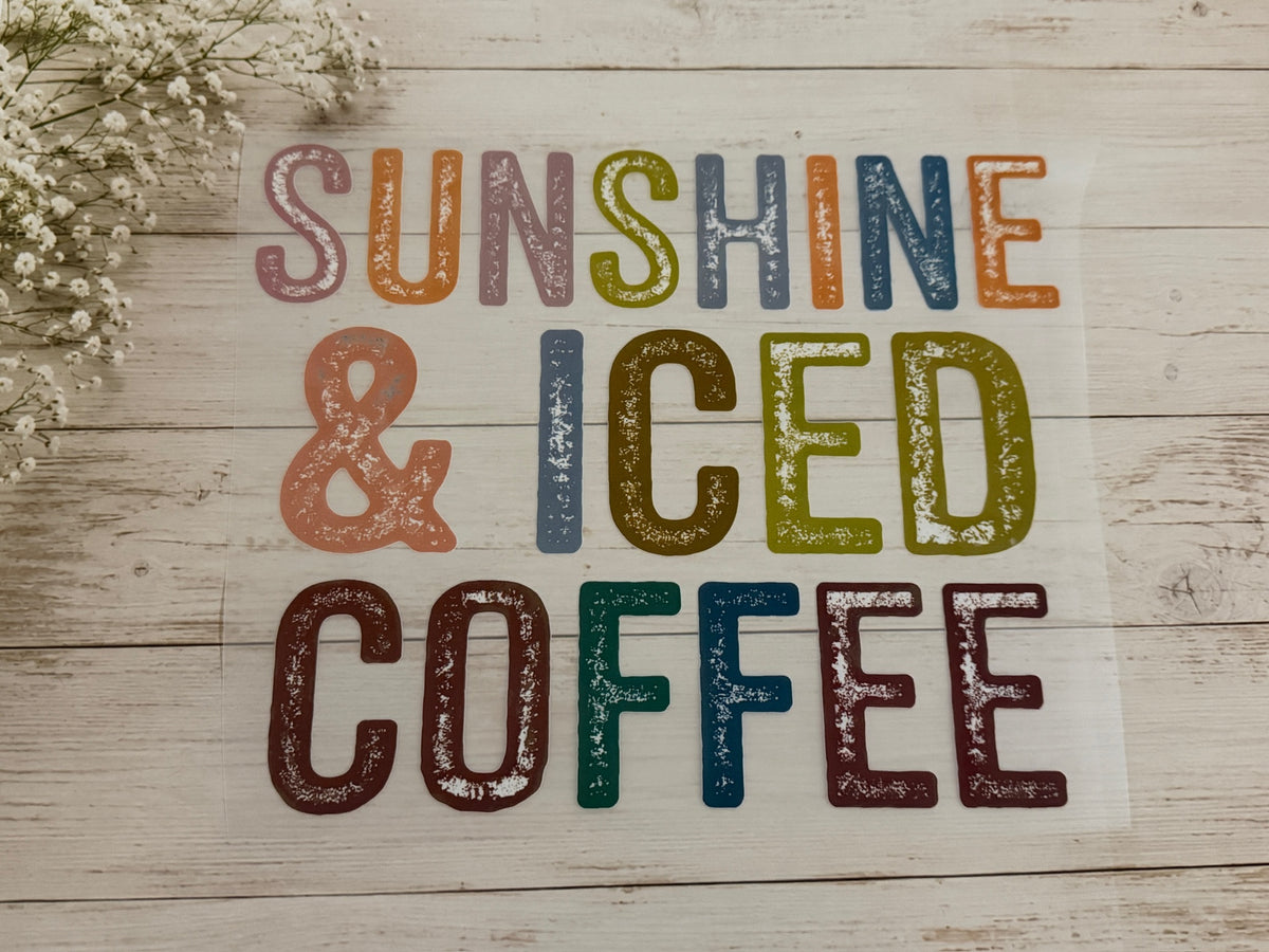 Iced Coffee & Sunshine
