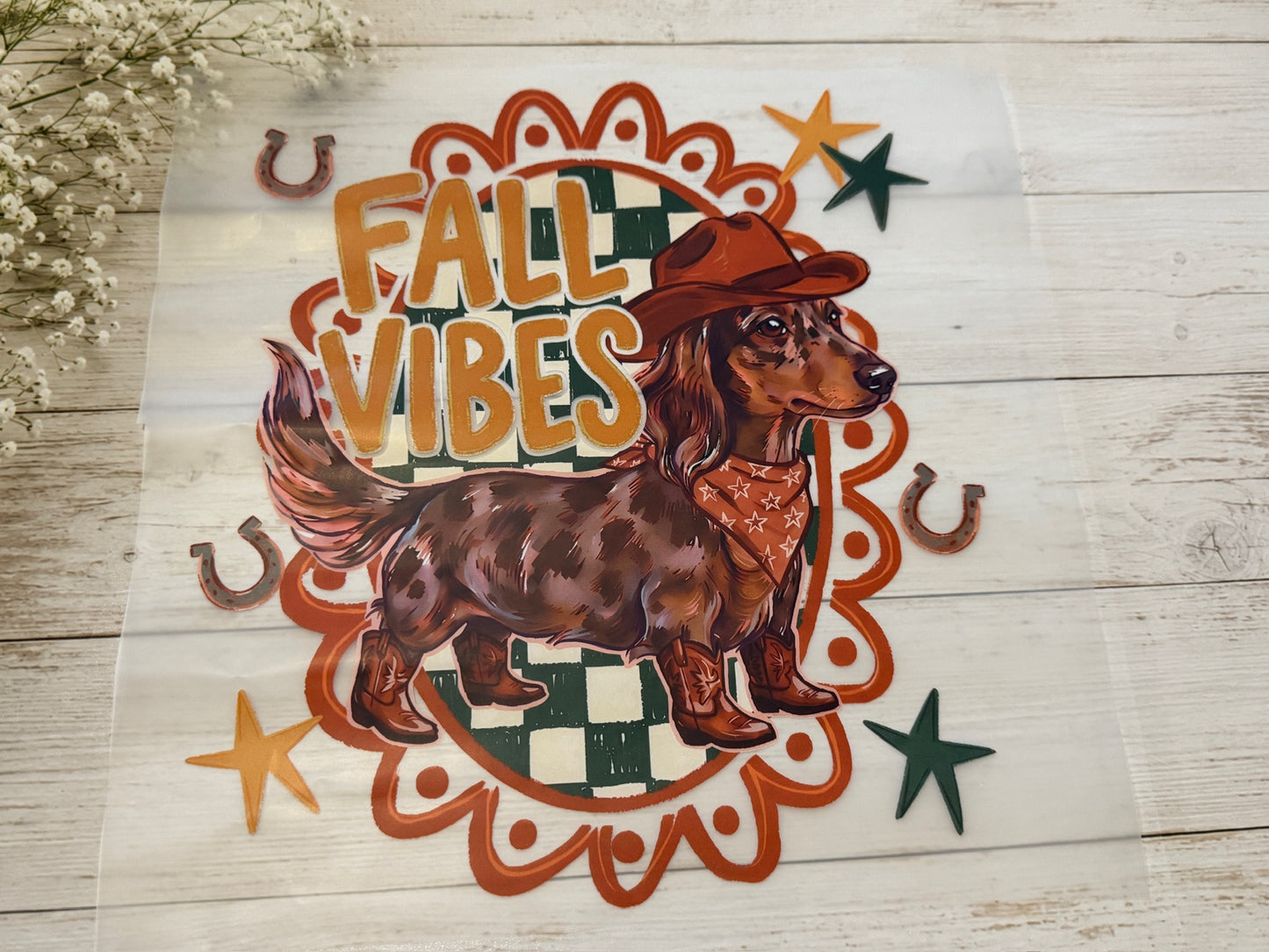 Weenie Dog Fall Vibes