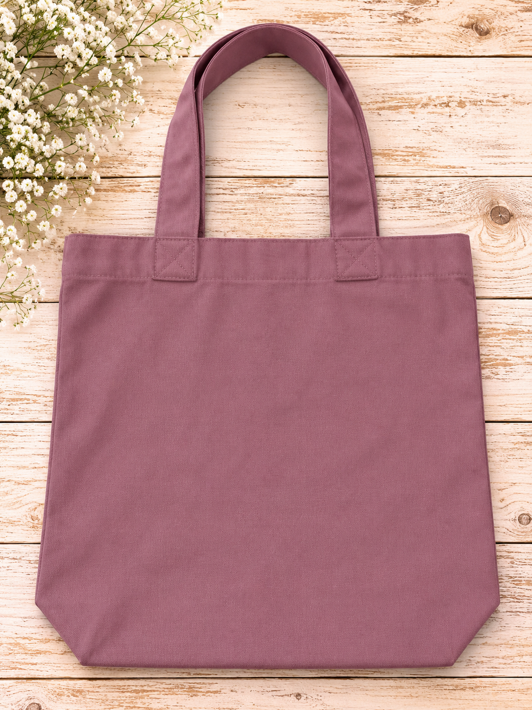 Plum Tote Bag