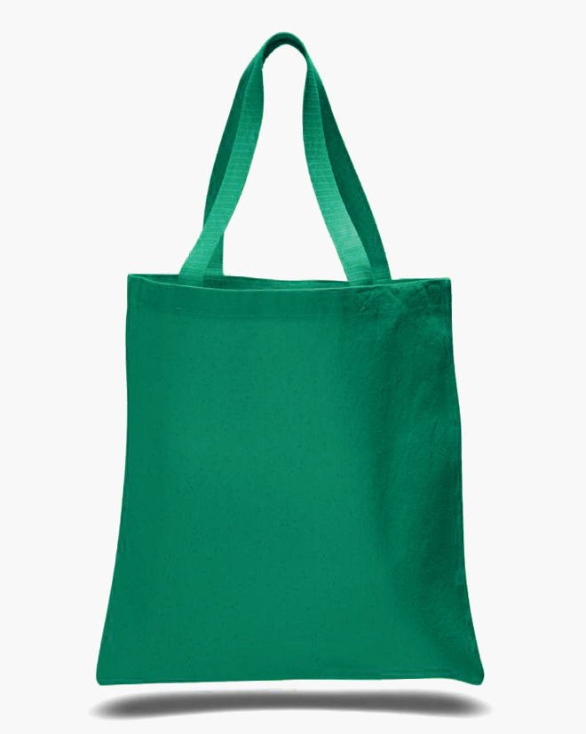 Green Canvas Tote Bag