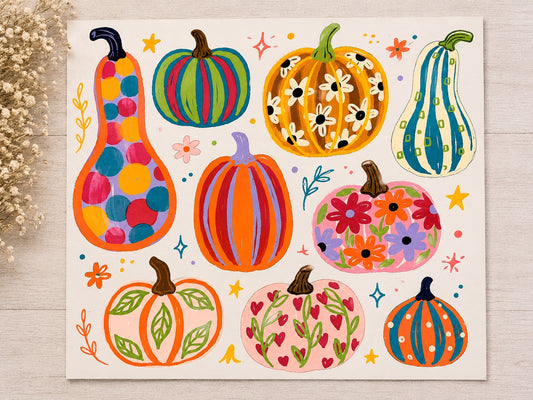 Funky pumpkins