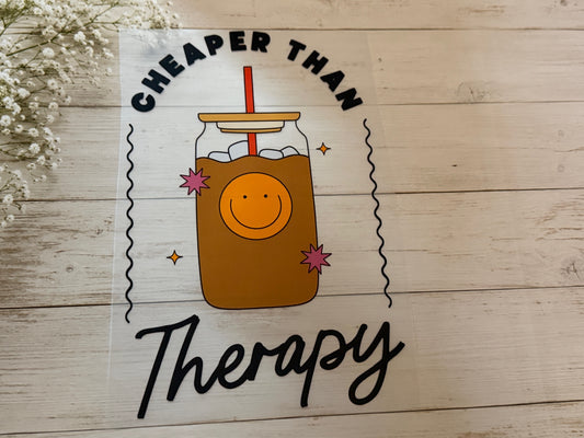 Cheaper Than Therapy