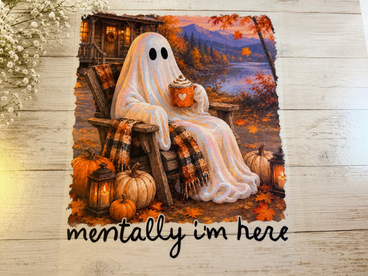 Mentally I’m here