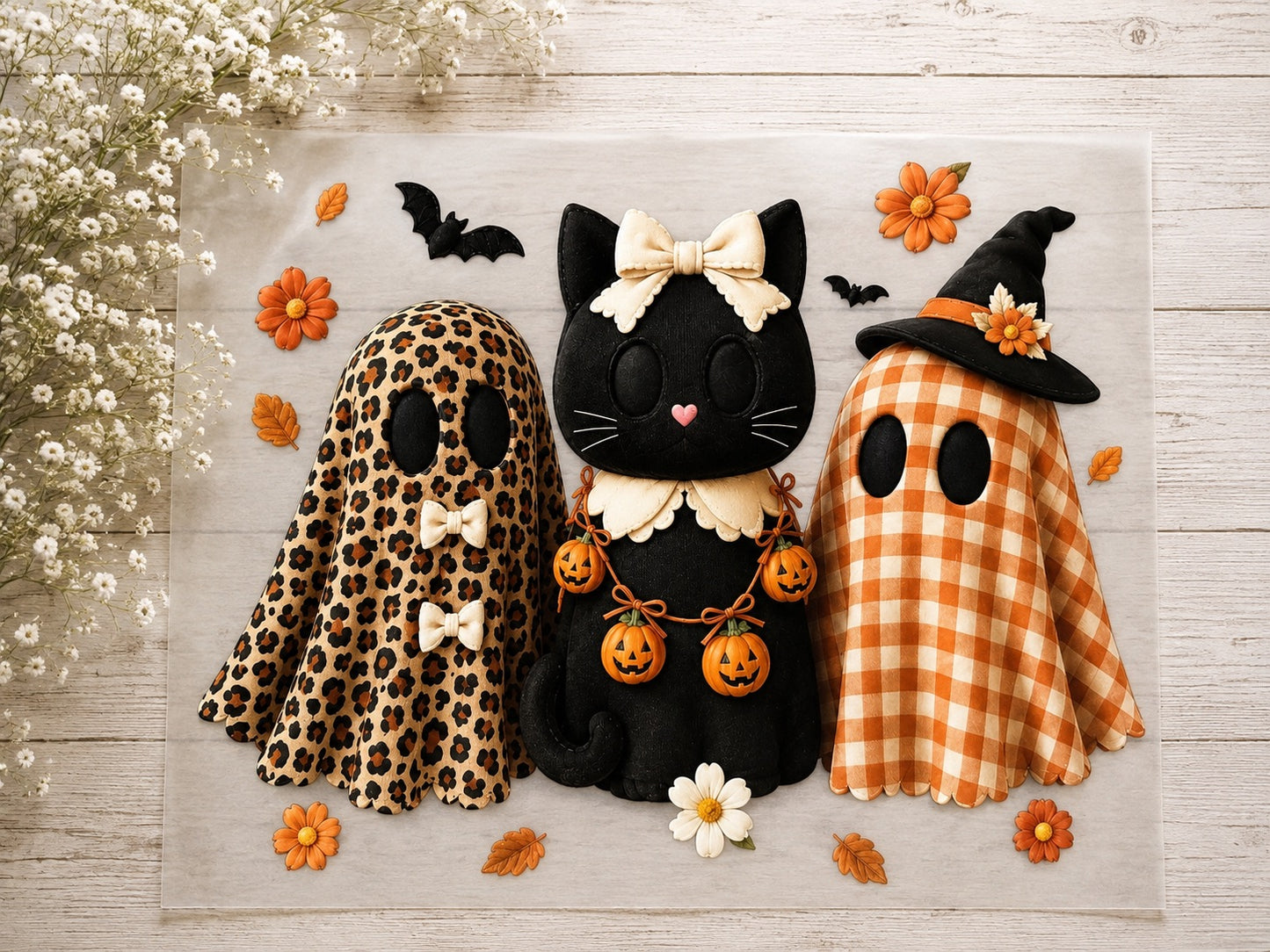 Leopard Ghost and Kitty